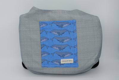 Whales Large Maggie Bag