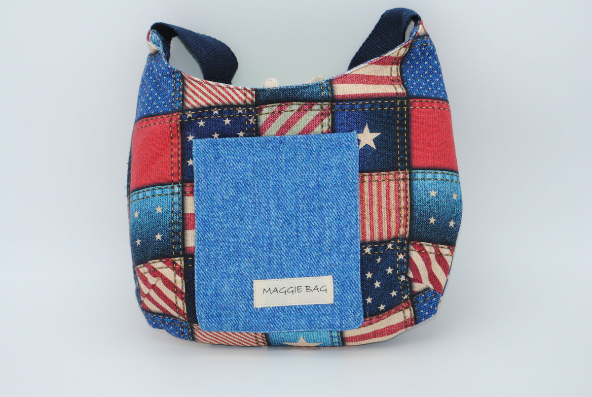 Patchwork Patriotism Mini Bag – Maggie Bags