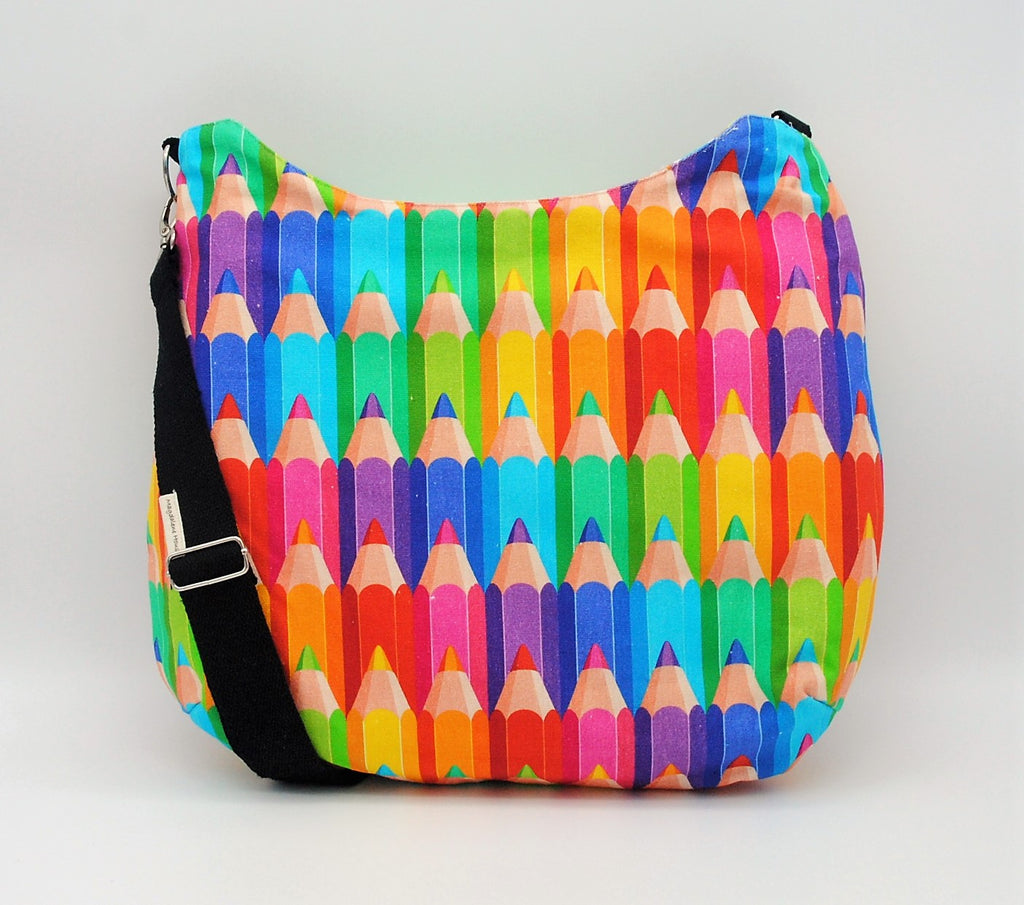 Sunglasses / Colored Pencils Large Maggie Bag